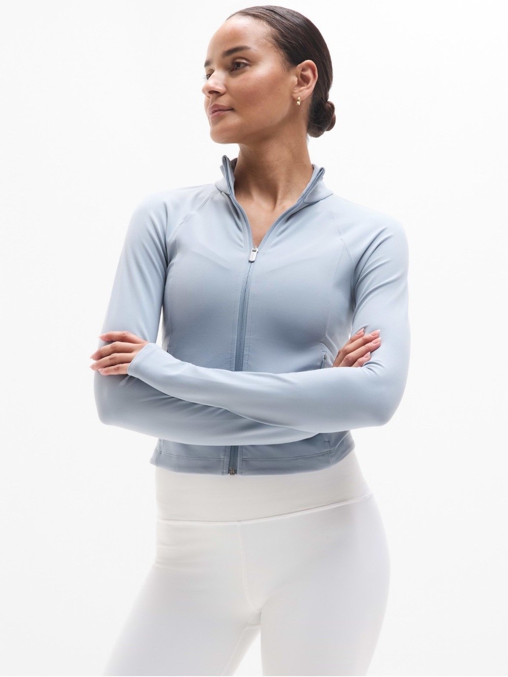 ATHLETA Salutation Crop Jacket